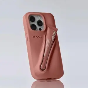 Rhode Elegant Silicone Phone Case with Built-In Lip Gloss Compartment – Compatible with iPhone 11–17