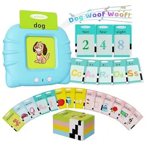 English & Spanish Bilingual Talking Flash Cards Toy for Kids with 224 Sight Words -  Educational Language Learning Toy Vocabulary Flashcards