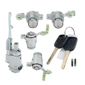 3mirrors Ignition Switch Cylinder & 4X Door Lock Cylinder w/ 2 Keys For Honda Civic CR-V Element S2000 72146-S73-003 06351-TE0-A11