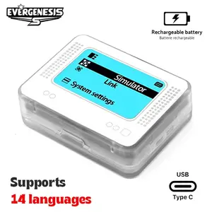 For Amiibo Chargeable Intelligent Simulator NFC Emulator Universal Writer for Switch2/Switch WiiU 3DS Game Accessories