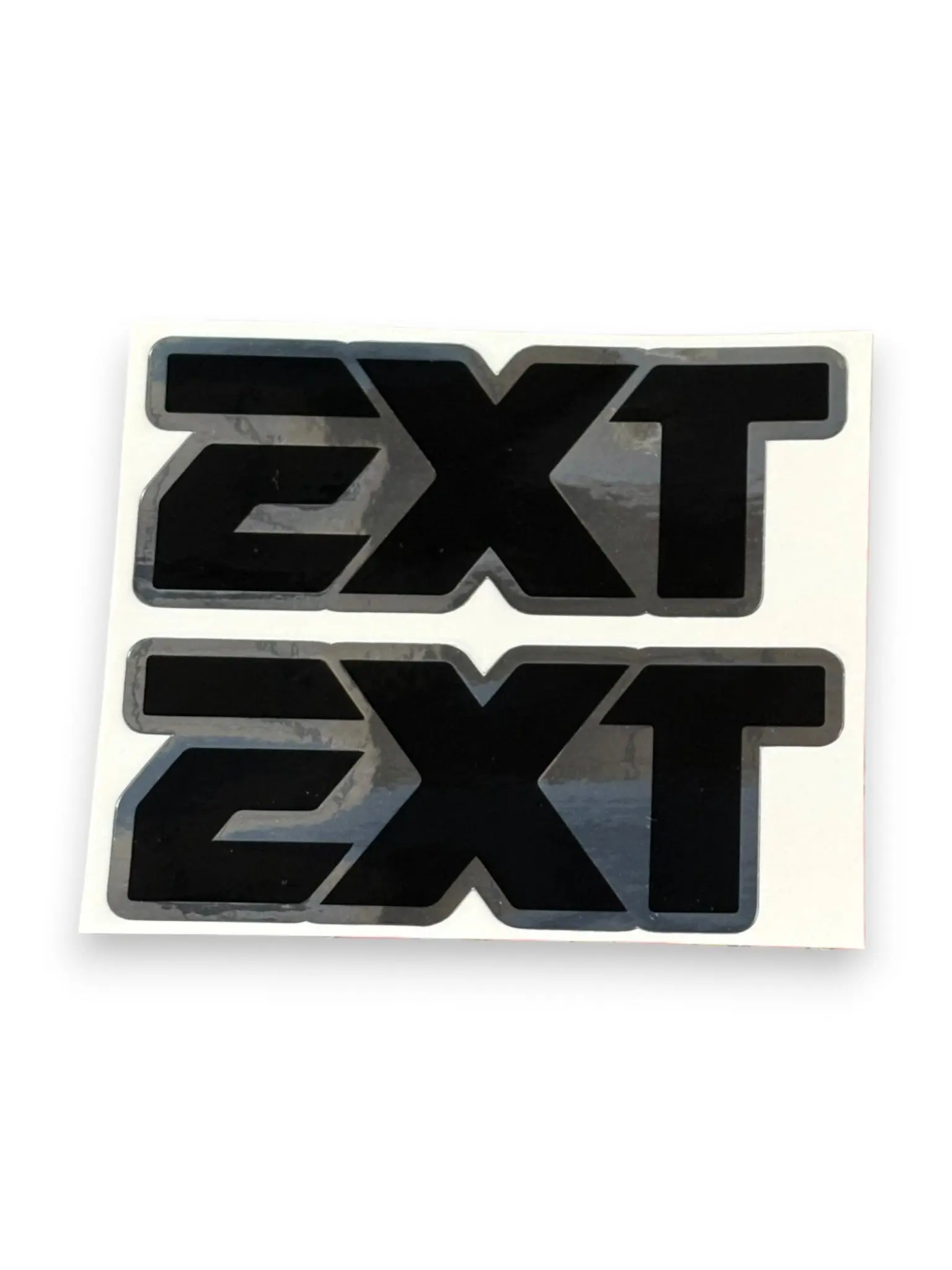 EXT Fork Stickers, Motorcycle Accessories for emoto dirtbike Fork Decoration USA Made Quality