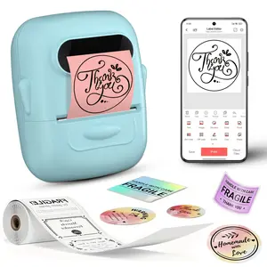 Label Maker, label printer, portable wireless Bluetooth printer, can print item labels, product labels, document labels, etc. Compatible with Apple and Android. Black Friday.Easter.