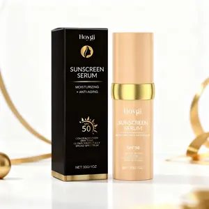 Four-In-One Foundation Color Changing Moisture Sunscreen Essence, Brightening Hydrating Lightweight Sunscreen, Unisex Face Moisturizer Balm