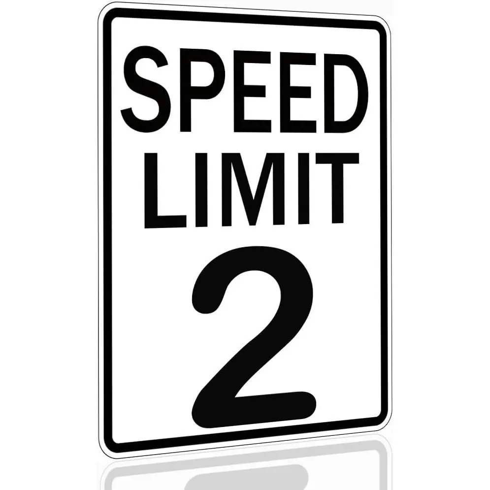 Speed Limit 2 Sign Two Fast Birthday Decor 2 Fast Birthday Decorations Funny Vintage Metal Signs 8x12 Inch
