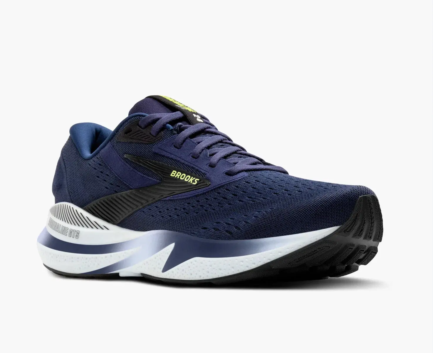Brooks Adrenaline GTS 24 Running Shoe in Peacoat/Black | Men's