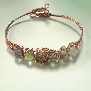 Copper Wire Wrap Bracelet