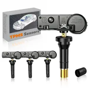 TPMS 315MHz Pre-Programmed Tire Pressure Monitoring Sensor Compatible with Ford Escape(08-19)|Fusion(09-15)|Focus(10-20)|Transit150/250/350(15-19)|Flex(11-20),OE#DR3Z1A189A/(Set of 4)