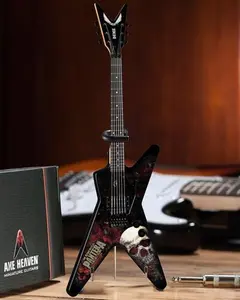 Axe Heaven -Dimebag Darrell - Dimebag Darrell Pantera Dean Far Beyond Bootleg Graphic ML Mini Guitar Replica Collectible  [Collectible Figurine/Statue/Bust] figurine/statue, Collectible