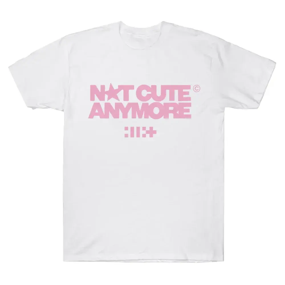 ILLIT Not Cute Anymore Album T Shirts ILLIT Girl Band T-shirt Korean Fashion Summer Women Men Short Sleeve Casual Cotton Y2K Tee graphic tees