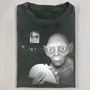 THE LORD OF THE RINGS T-SHIRT, GOLLUM Taco Bell Shirt, Movie Shirt, Funny Halloween Shirt, Unisex T-Shirt, Gift For Men Women