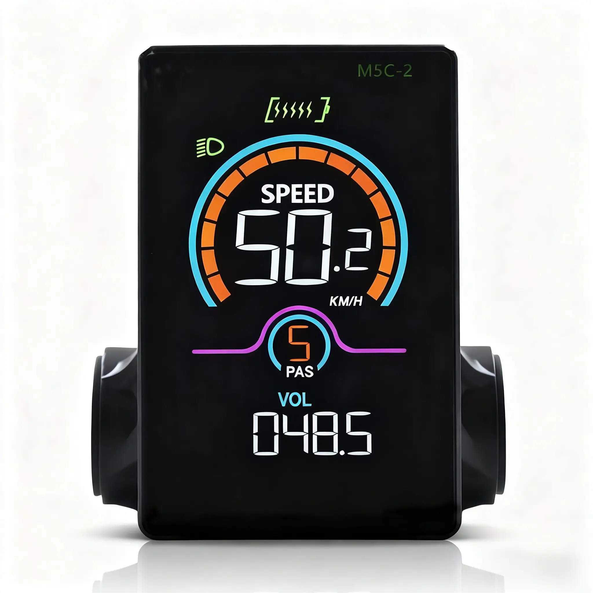 M5C-2 App-Controlled E-Bike Display – Smart LCD, Waterproof, 5PIN & 6PIN, 18V-60V | Black Friday & Christmas Deals for Riders qla  waye  bike Electric Bike Controller Bike Controller Connector