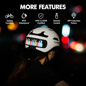Smart LED Sports Gear- Programmable light display for nighttime activities, role-playing, and tech enthusiasts