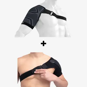 Copper Compression Shoulder Bundle: Targeted Compression for Shoulder – Lightweight, Adjustable, and Perfect for Workouts and Everyday Activities