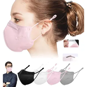 40 Pack Multicolored KN95 Face Masks, Individually Wrapped Disposable Respirator Masks with Adjustable Ear Loops, Breathable Comfortable Protective Face Covers for Adults Daily Use