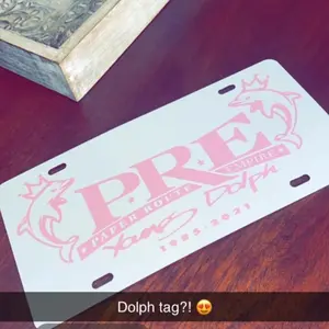 Paper route empire custom car/truck license plate young dolph