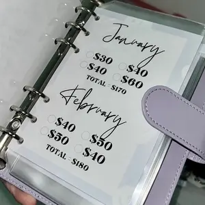 monthly savings binder monthly savings binder