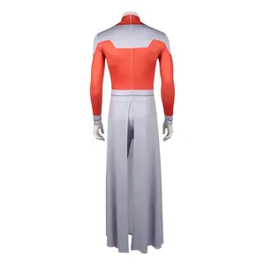 Disguise Thragg Cosplay Jumpsuit Cloak Costume Cartoon Invincible Roleplay Clothing Outfits Halloween Carnival Dress Up Men Suit