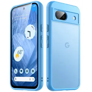 JETech Matte Case for Google Pixel 8a 6.1-Inch 2024, Frosted Translucent Back Protective Slim Phone Cover, Anti-Fingerprints