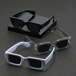 3 PCS Men's Lightweight Plastic Small Square Frame Fashion Glasses - Anti-Reflective High-Quality Lenses, Black/Transparent/White Frames, Sleek Design, Men's Accessories, Accessories Adults, for Driving & Daily Use, Festival Gift