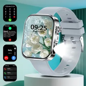 Outdoor Smartwatch - Call Function & Message Alert, Step Count & Calorie Tracker, Multiple Sports Modes, Weather Update, Wireless Connection, Bluetooth, Unisex, Perfect for Adventure & Travel, Multifunctional Smart Watch