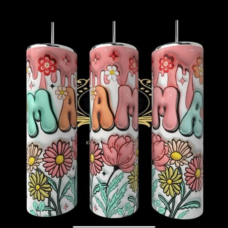 3D MAMA Tumbler