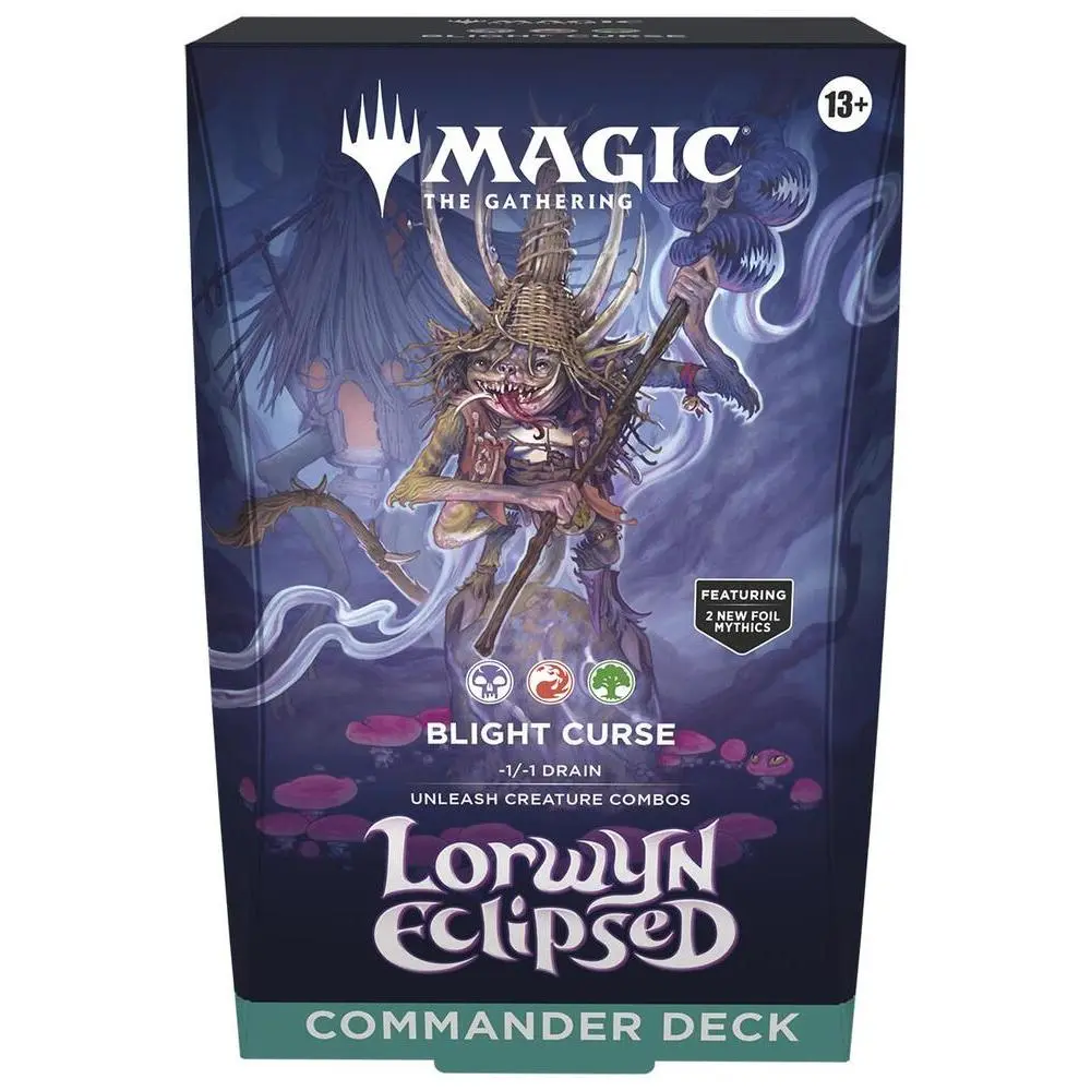 Lorwyn Eclipsed Blight Curse Commander Deck Lorwyn Eclipsed Blight Curse Commander Deck