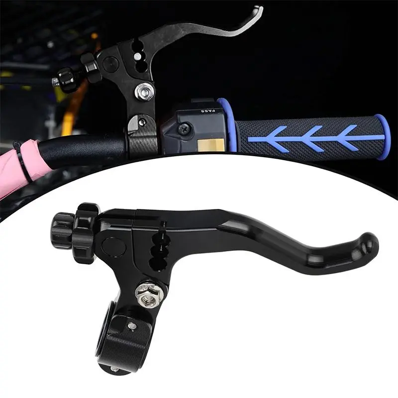 Universal Dirt Bike Stunt Clutch Lever, CNC Short Stunt Clutch Lever, Motorcycle Accessories Fits for CRF250R CRF450R CRF450X CRF250X XR250