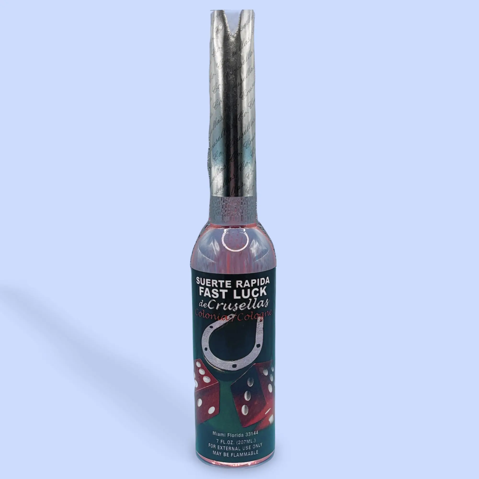 Fast Luck Suerte Rápida Cologne, a Perfume for Spiritual Use to Attract Good Luck and Positive Energy, Single Item, 7.5 Fl Oz