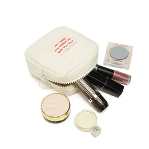 Portable Makeup Bag Organizer, Outdoor Travel Cosmetic Case, Compact Card Holder Wallet, Versatile Mini Makeup Pouch for On-The-Go, Makeup Storage Bag