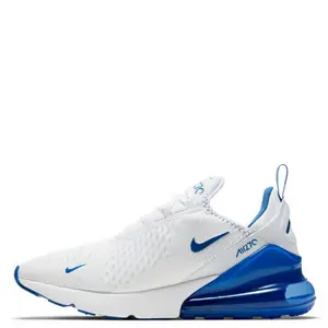 Nike Air Max 270 White Royal Blue DH0268-100 Mens Athletic Sneakers New