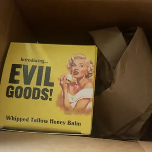 Product Review of EVIL GOODS! Whipped Beef Tallow & Manuka Honey Organic Nourishing Face Cream Moisturizer Body Lotion Skin Care Lip Balm Hydrating Moisturizing 100% Natural Ingredients - Oil from C**a s**h