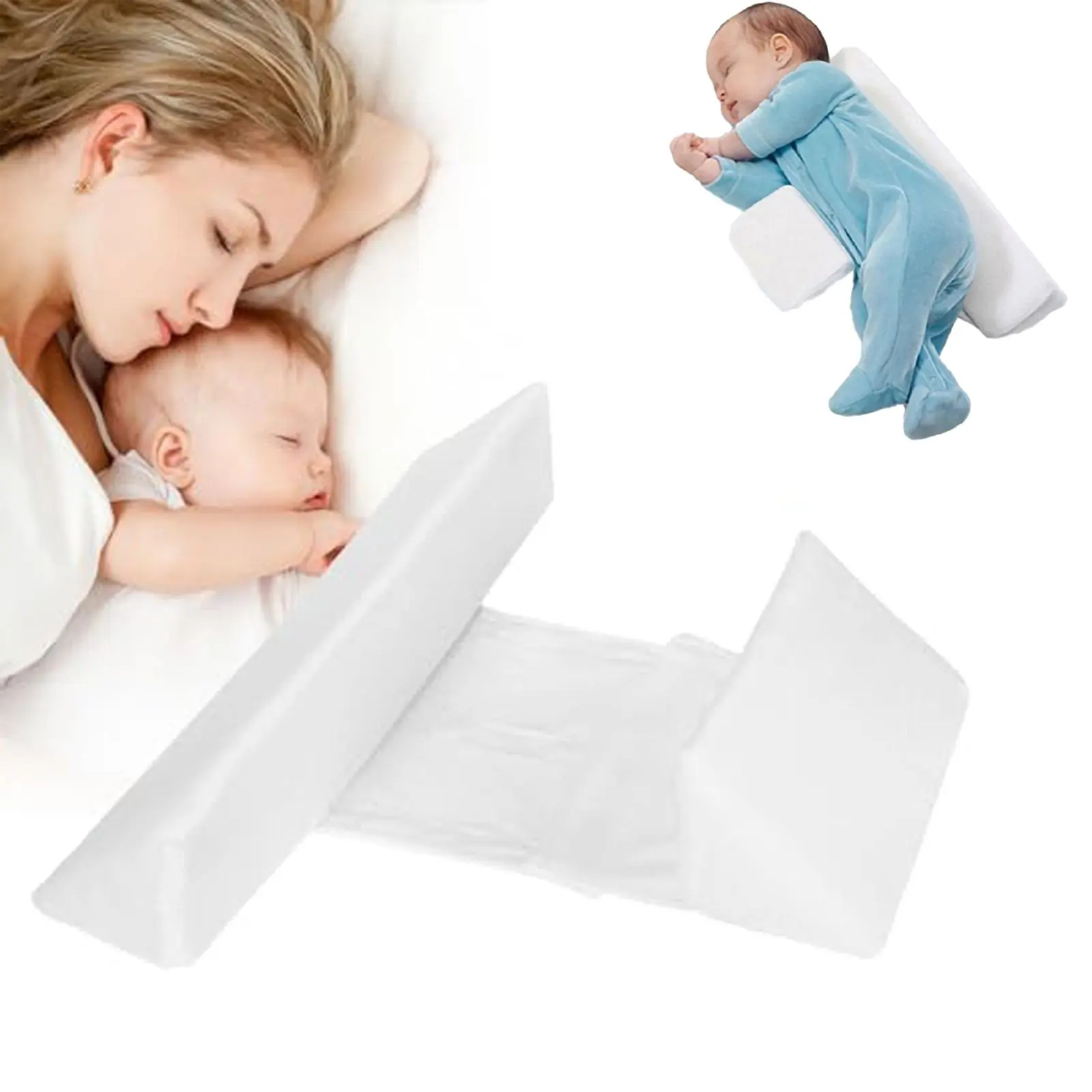 Soft & Comfort Вabе Sidе Slееpеr Wеdgе Adjustable Breathable Cushion Supports Front and Back
