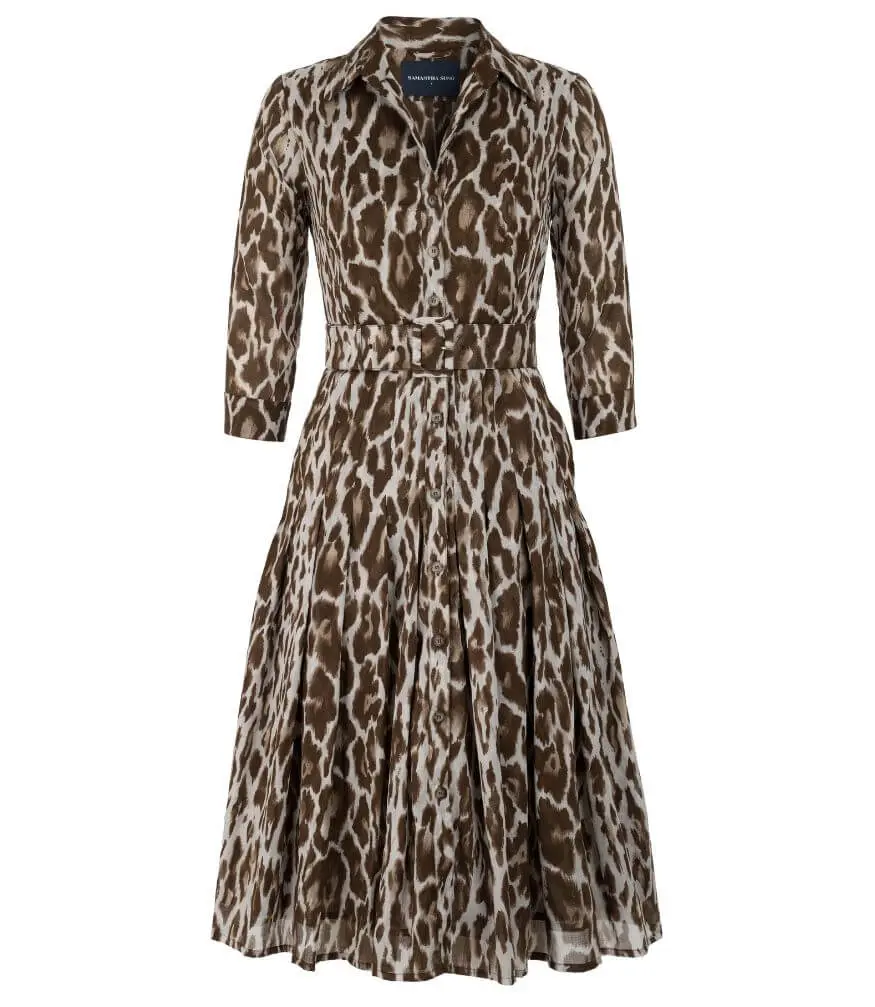 Audrey Dress #4 Beige Camel Long Dress