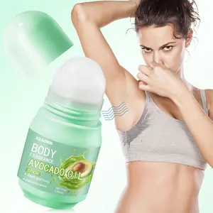 XIAOKS 72-Hour Deodorant for Women & Men, Avocado Scent, Moisturizing Nourishing, Portable Compact Design, Whole Body Freshness, 50G