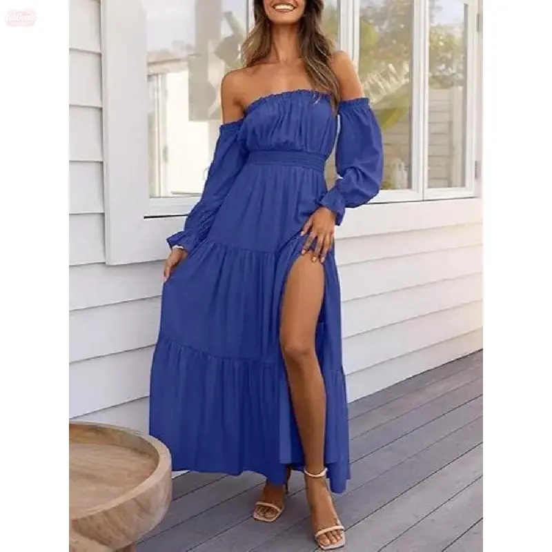 long tiered dress - TikTok Shop