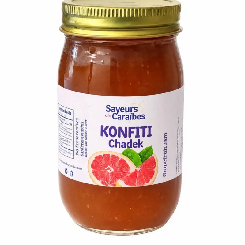 Saveurs des Caraïbes Grapefruit Jam