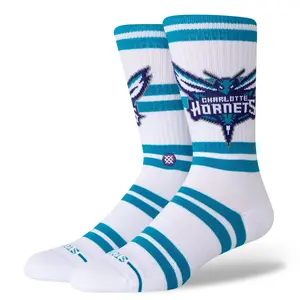 Stance NBA 2024 Prep Crew Socks - Large - CHARLOTTE HORNETS