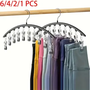 1/2/4 pcs, practical metal hangers, durable metal hangers, suitable for wardrobe storage, bedroom, dorms, clothing storage, a helpful tool for home life, an ideal choice for everyday living, wet & dry dual use, organization and storage