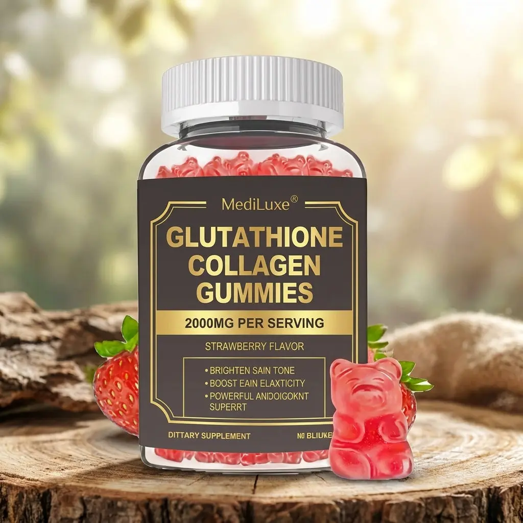 Glutathione Collagen Gummies Skin Brightening & Firming Supplement  Gummies for Skin