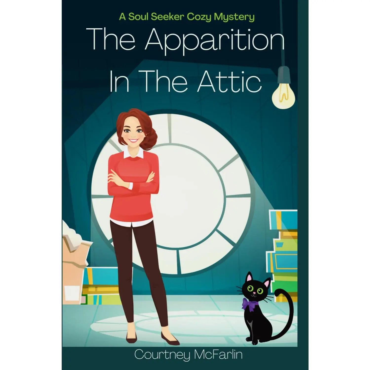 The Apparition in the Attic: A Soul Seeker Cozy Mystery #1 (Soul Seeker Cozy Mystery Series) - Paperback