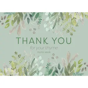 Thank You Thyme - Thyme Seed Packets