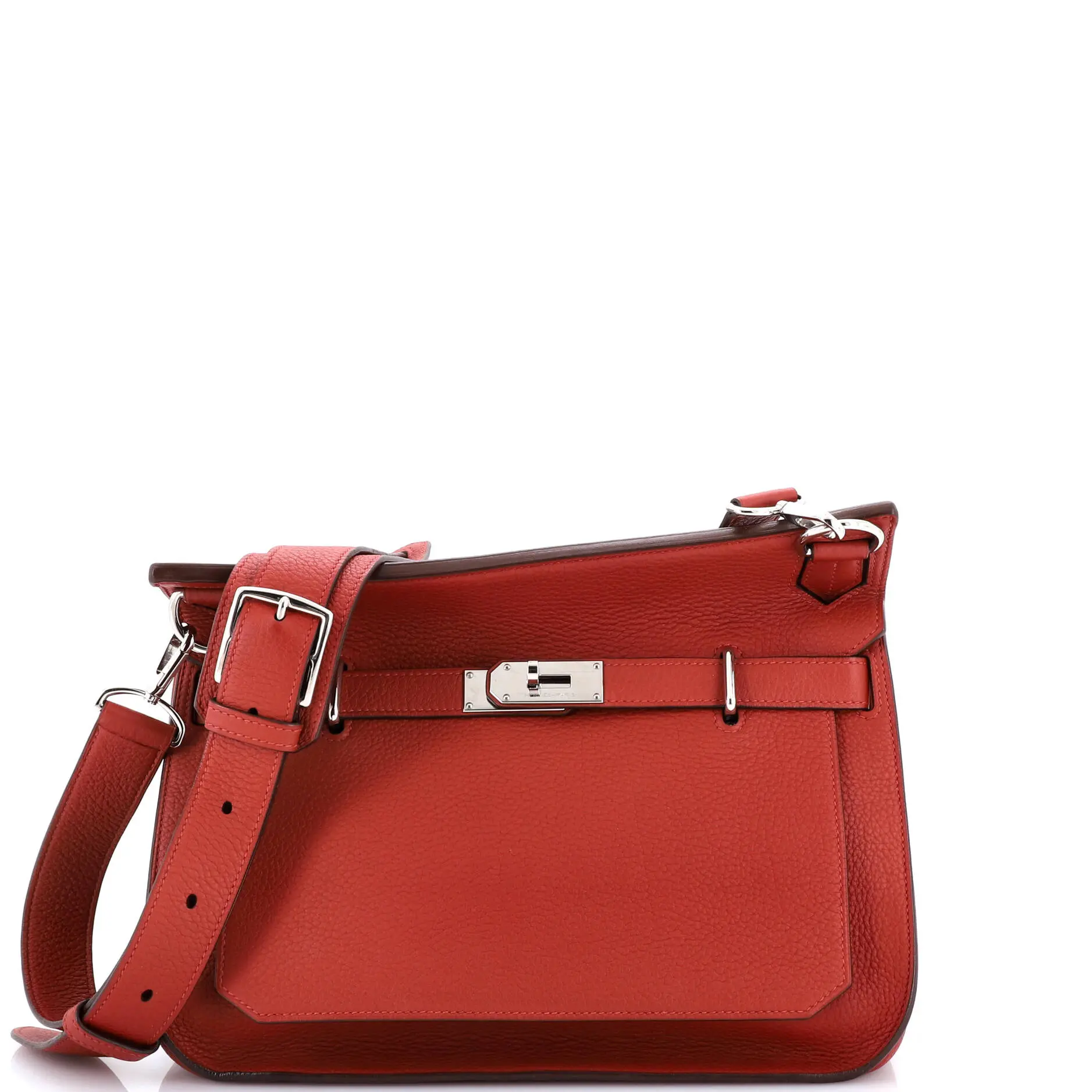 Pre-owned HERMÈS material Messenger Bags Hermes Jypsiere Bag Clemence 34 by Rebag