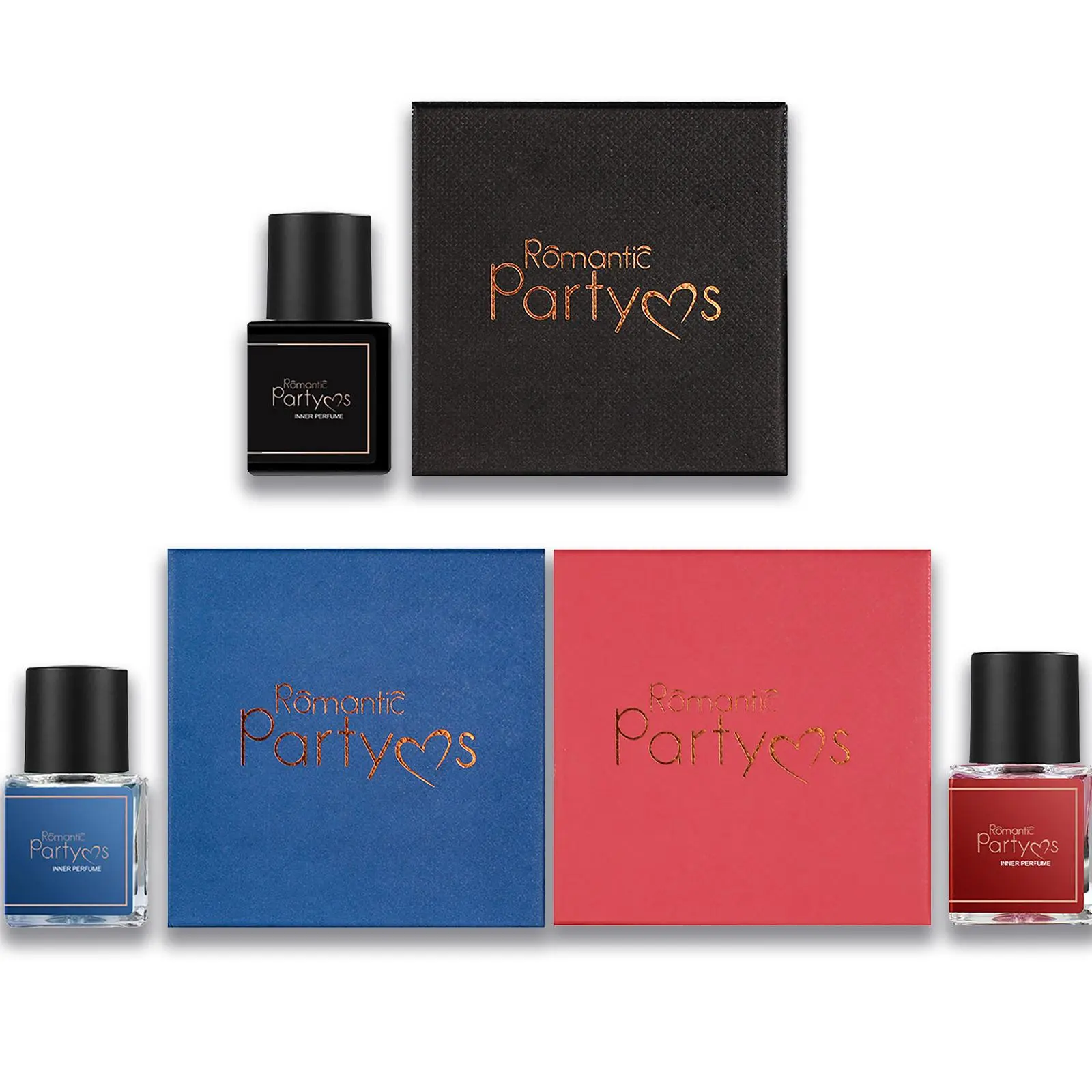 Women's 3-Piece Mini Perfume Discovery Set, Long-Lasting Fruity & Floral Scents (0.34oz Each) – Travel, Holiday Gift