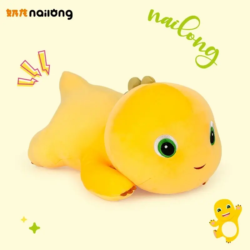 30/40cm Nailong Milk Dragon Plush Dinosaur Pillow Toy Cute Anime Soft Fluffy Stuffed Animals Kawaii Home Decor Kids Xmas Gifts