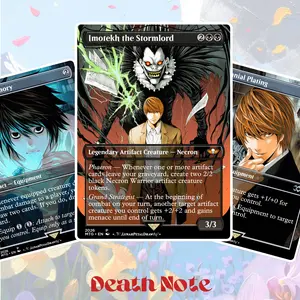 MTG Proxy 100+ Card Commander Deck Imotekh the Stormlord | Necron Artifact Graveyard Token Swarm Mono Black Death Metal Horde Resurrection Strategy Theme Ready to Play Custom Proxy Art Perfect Gift for Collectors and Graveyard Lovers