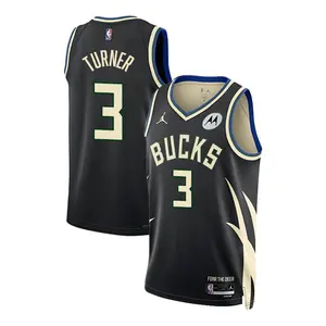 Jordan 2022 Statement Edition Myles Turner Milwaukee Bucks Swingman Jersey
