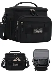 Camera Bag, Professional Shoulder Camera Bag, Crossbody Camera Bag for SLR/DSLR Camera & Lenses, Camera Accessories, Camera Storage Bag