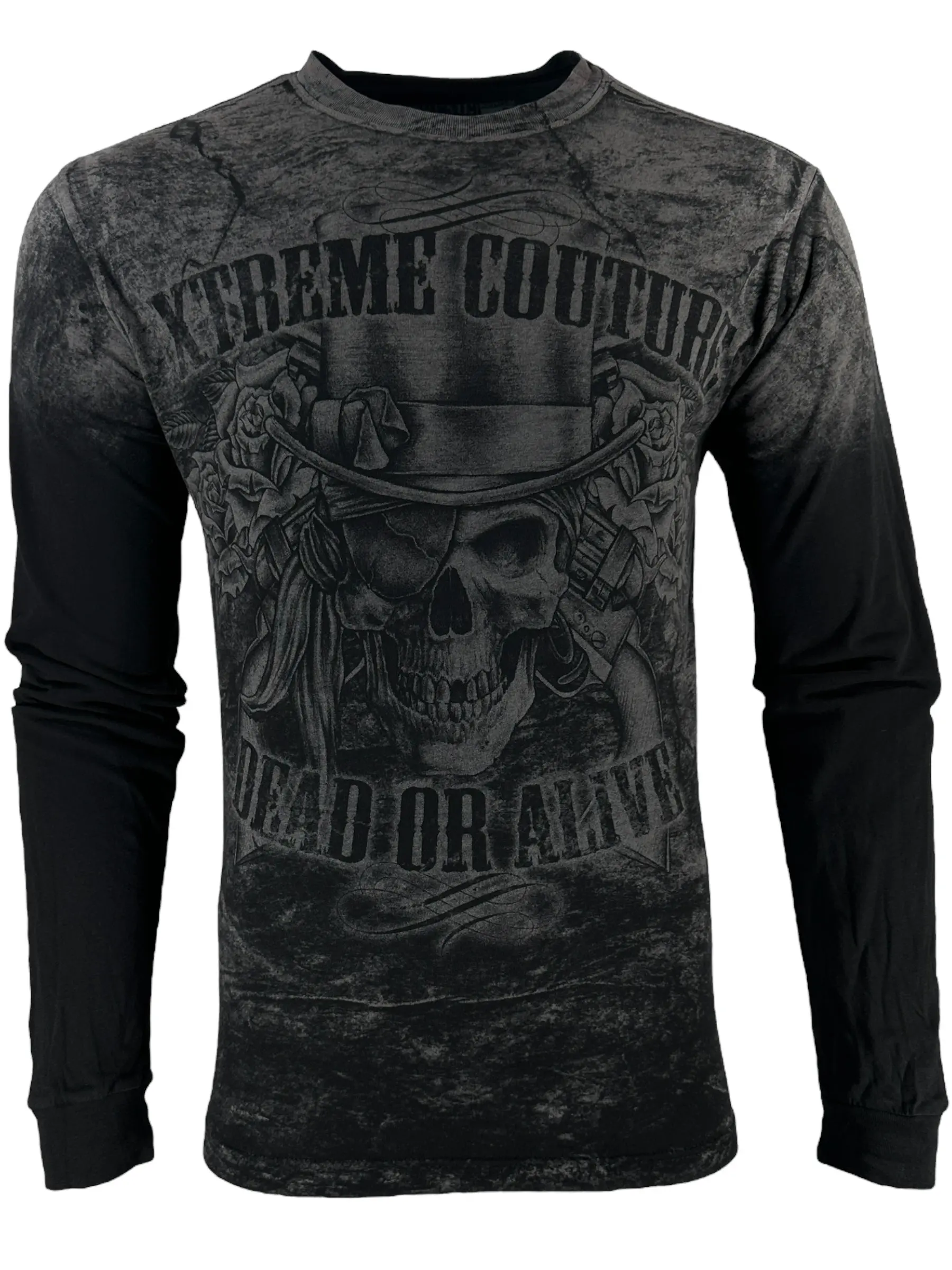 Xtreme Couture by Affliction Men's T-Shirt Dead or Alive Crewneck Menswear