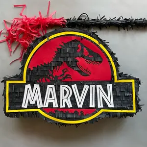 Personalized Dinosaur Piñata – Jurassic Theme Birthday Party