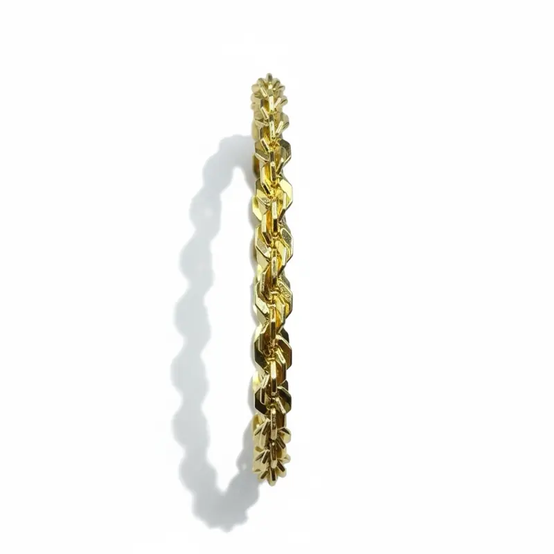 Rope link bracelet
